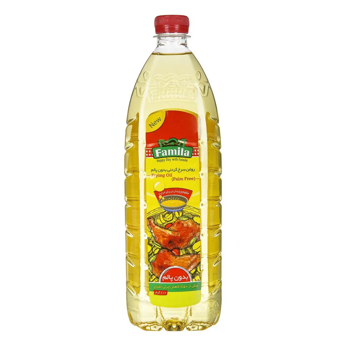روغن مایع سرخ کردنی بدون پالم 810 گرم فامیلا